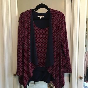 Versatile TravelSmith Top Set - Reversible!